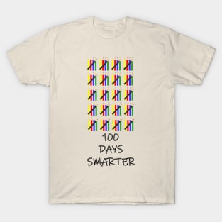 100 days of school hundred days smarter T-Shirt